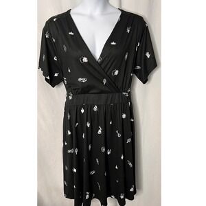 Her Universe Disney Villains Black Womens Dress | Size 3X | Gothcore Whimsi